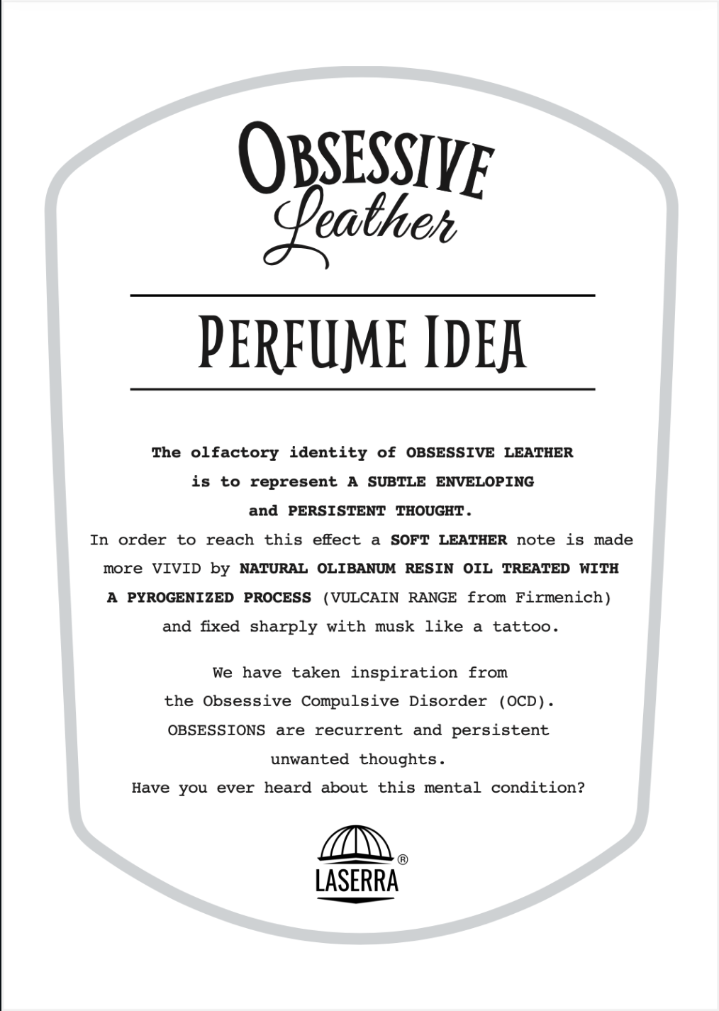 Obsessive Leather - La Serra Profumi